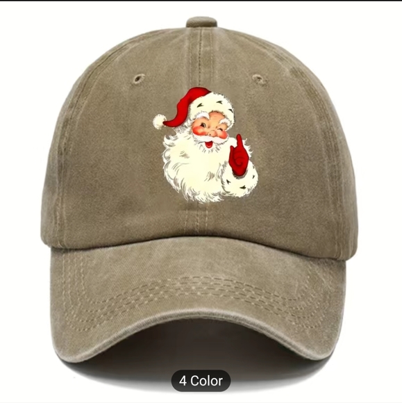 COPY - New vintage Santa Claus baseball fitted cap hat - Picture 7 of 7